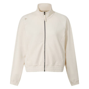 WOMEN JAQUARD FLEECE JACKET 女士 運動外套