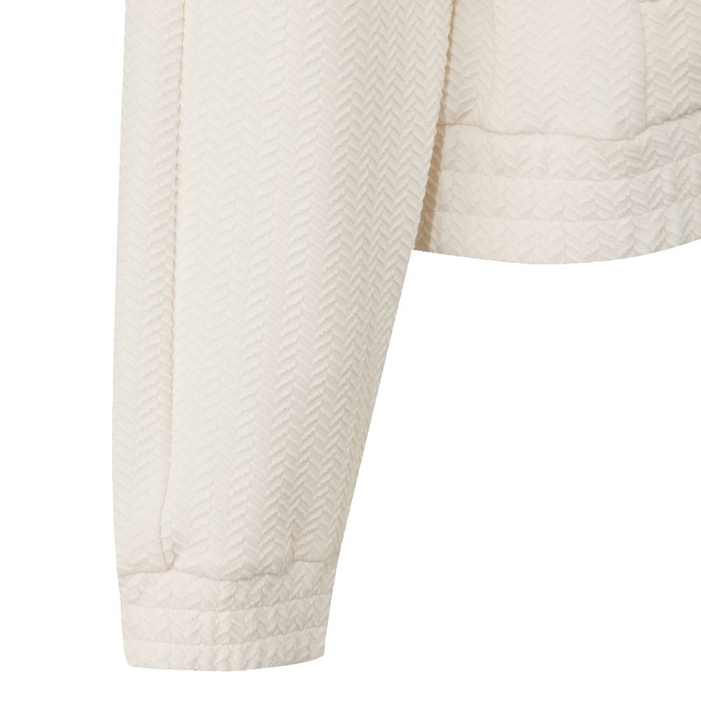 WOMEN JAQUARD FLEECE JACKET 女士 運動外套