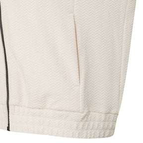 WOMEN JAQUARD FLEECE JACKET 女士 運動外套