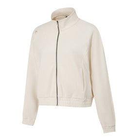 WOMEN JAQUARD FLEECE JACKET 女士 運動外套