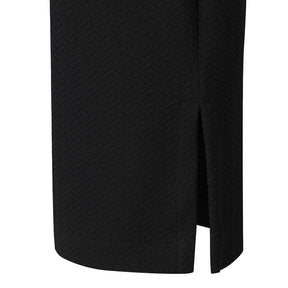 WOMEN JAQUARD WIDE FLEECE PANTS 女士 運動長褲