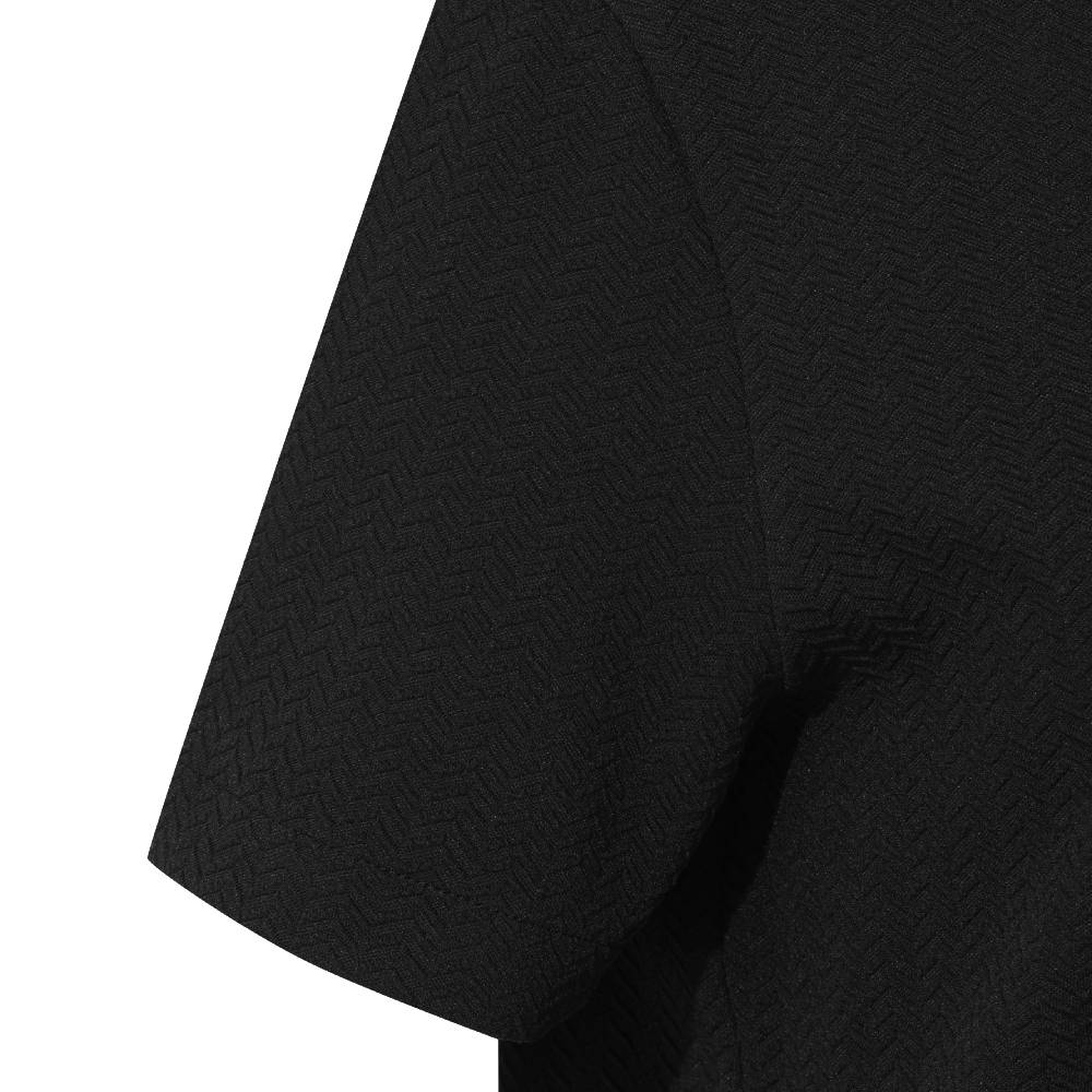 WOMEN JAQUARD SHORT-SLEEVE HEAVY T-SHIRTS 女士 運動上衣