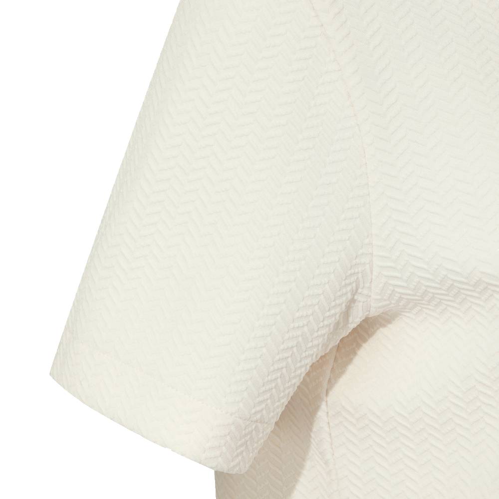 WOMEN JAQUARD SHORT-SLEEVE HEAVY T-SHIRTS 女士 運動上衣