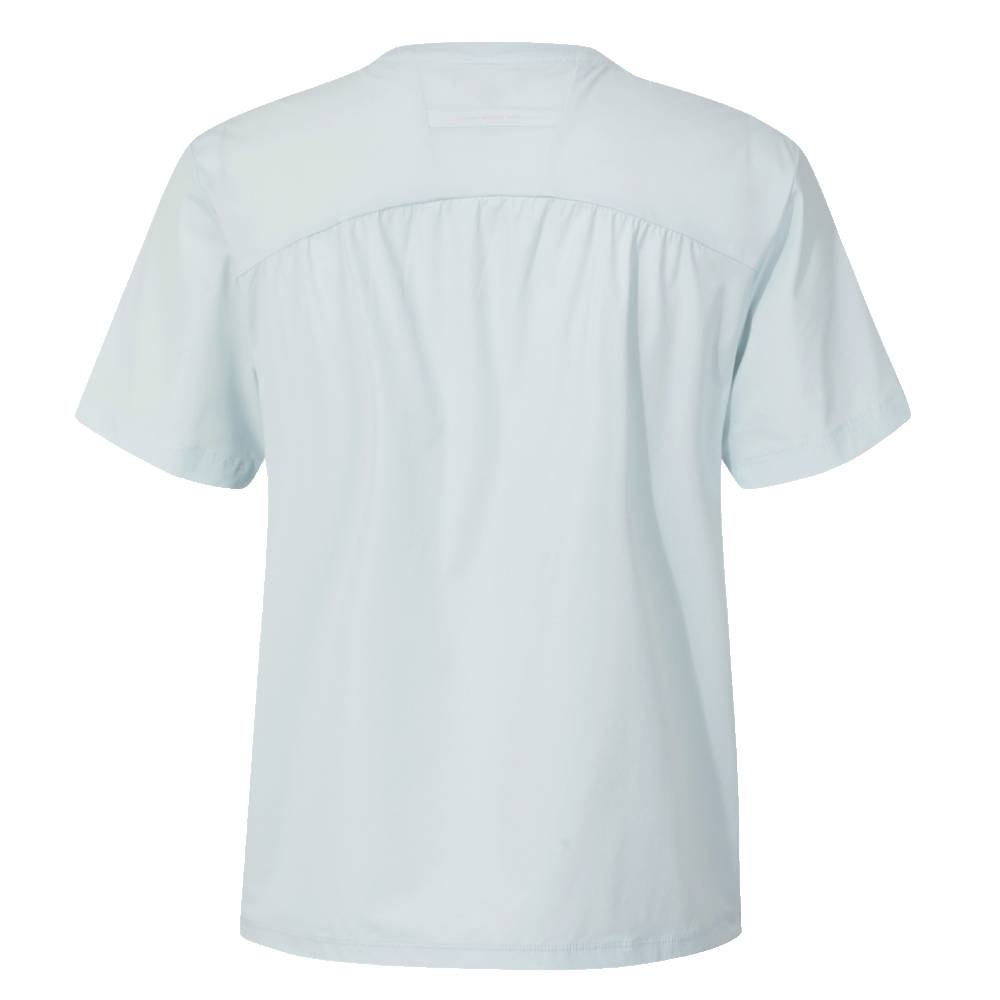 WOMEN COOLING WOVEN SHORT SLEEVE T-SHIRTS 女士 運動上衣