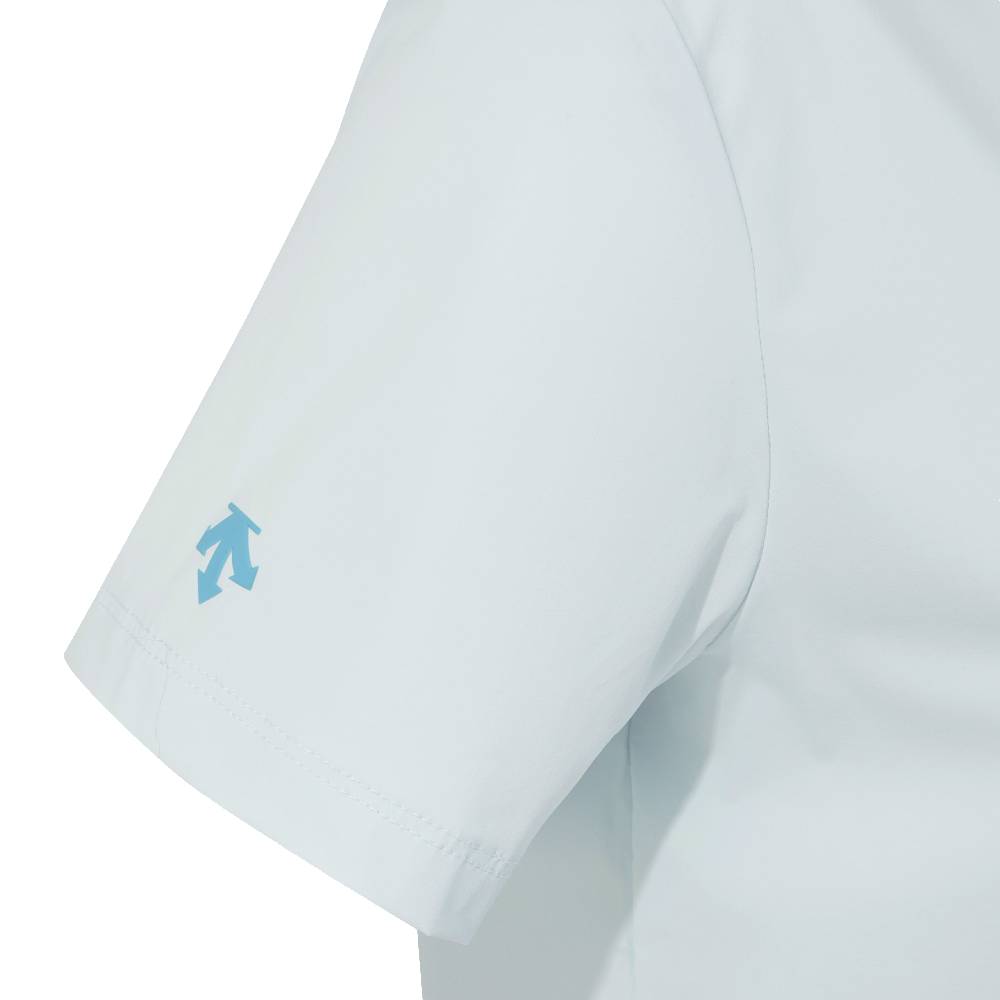 WOMEN COOLING WOVEN SHORT SLEEVE T-SHIRTS 女士 運動上衣