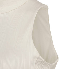 WOMEN'S RIBBED HALF-NECK ZIP-UP BRA TOP 女士 運動背心