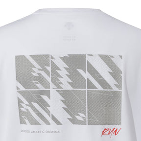W RUNNING FIELD SENSOR CROP GRAPHIC SS TEE 女士 運動上衣