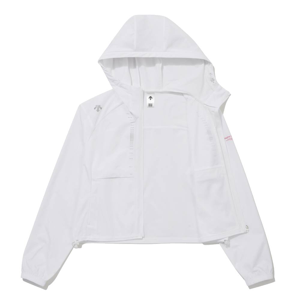 W RUNNING WOVEN HOODED WINDBREAKER JACKET 女士 外套