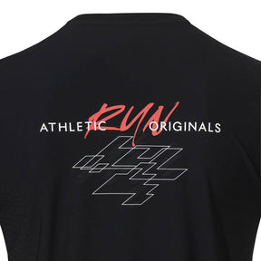 BACK GRAPHIC SHORT SLEEVET-SHIRTS 中性 運動上衣
