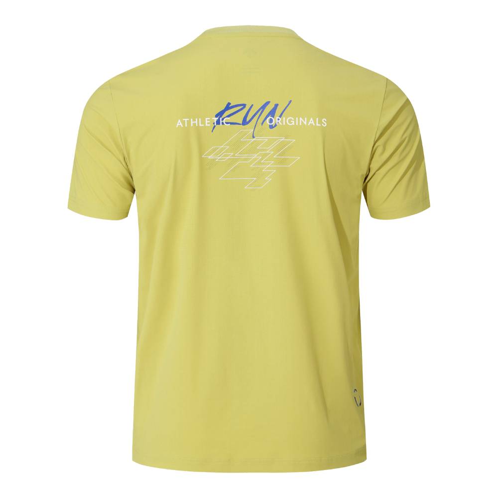 BACK GRAPHIC SHORT SLEEVET-SHIRTS 中性 運動上衣