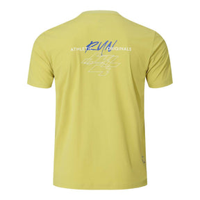 BACK GRAPHIC SHORT SLEEVET-SHIRTS 中性 運動上衣