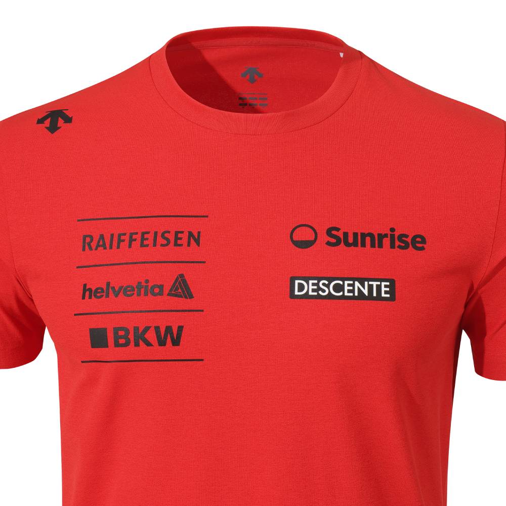 [SWISS SKI CLASSIC] TEAM GRAPHIC SS ROUND 男士 運動上衣