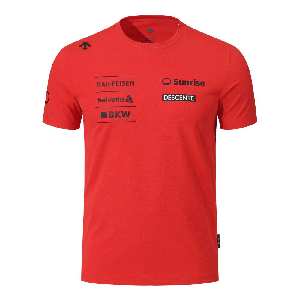 [SWISS SKI CLASSIC] TEAM GRAPHIC SS ROUND 男士 運動上衣