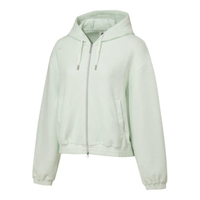 W TERRY SEMI-LOOSE FIT TRAINING HOODED ZIPUP 女士 運動外套