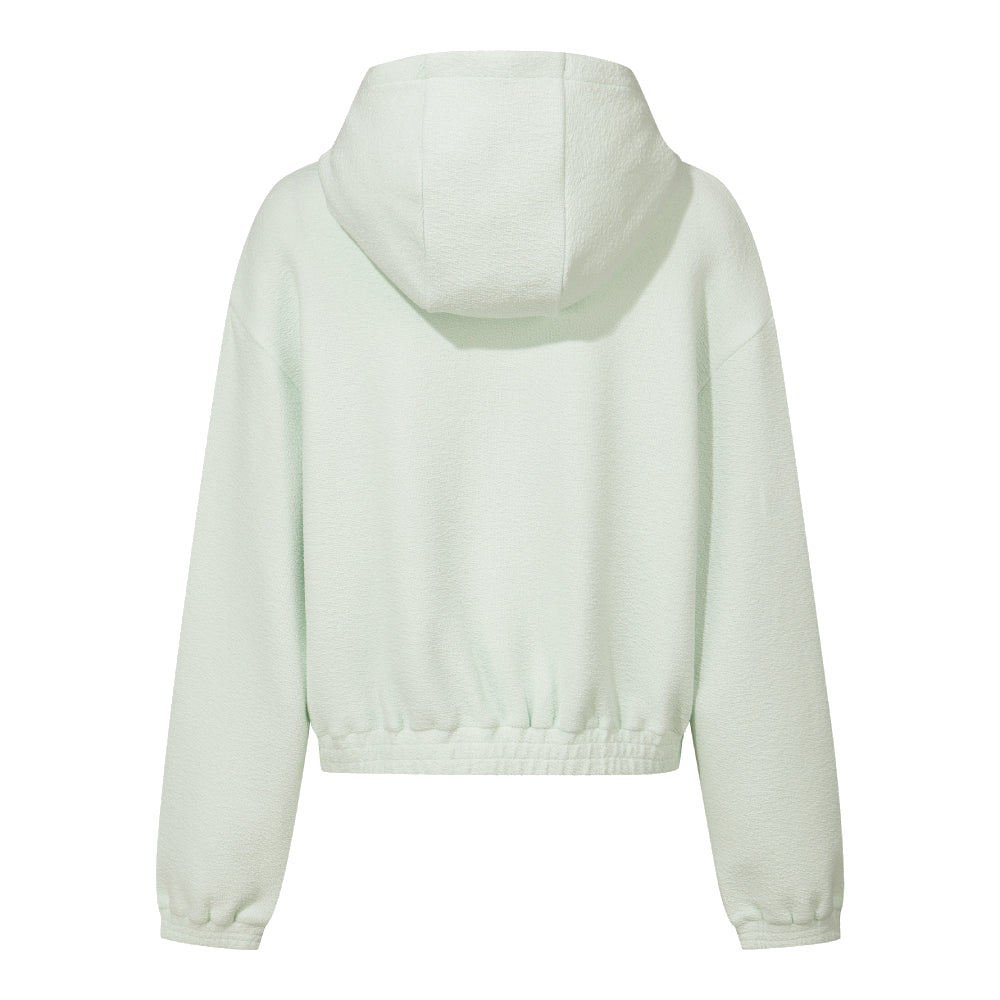 W TERRY SEMI-LOOSE FIT TRAINING HOODED ZIPUP 女士 運動外套