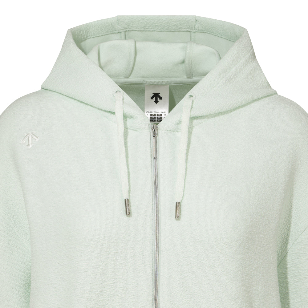 W TERRY SEMI-LOOSE FIT TRAINING HOODED ZIPUP 女士 運動外套