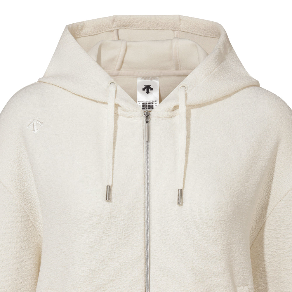 W TERRY SEMI-LOOSE FIT TRAINING HOODED ZIPUP 女士 運動外套