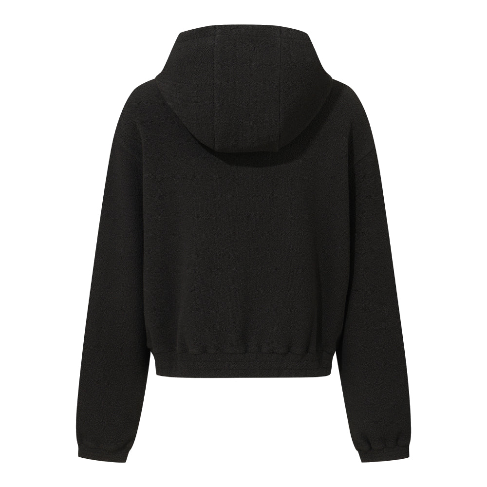 W TERRY SEMI-LOOSE FIT TRAINING HOODED ZIPUP 女士 運動外套
