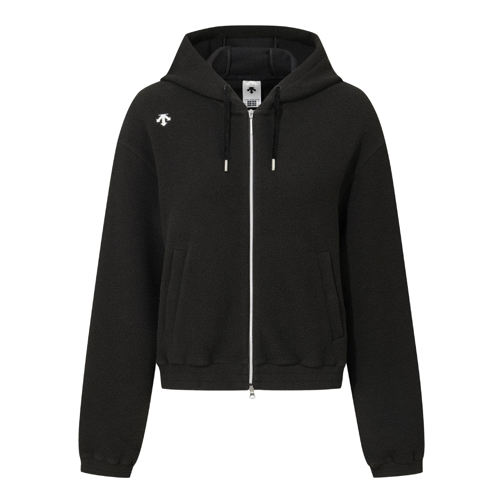 W TERRY SEMI-LOOSE FIT TRAINING HOODED ZIPUP 女士 運動外套