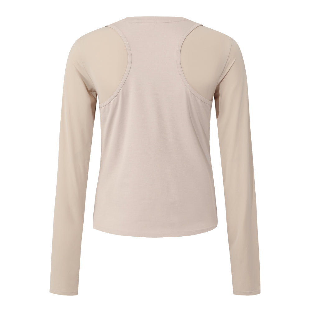 [WOMEN'S RUNNING] LONG-SLEEVE LAYERED T-SHIRT 女士 運動上衣