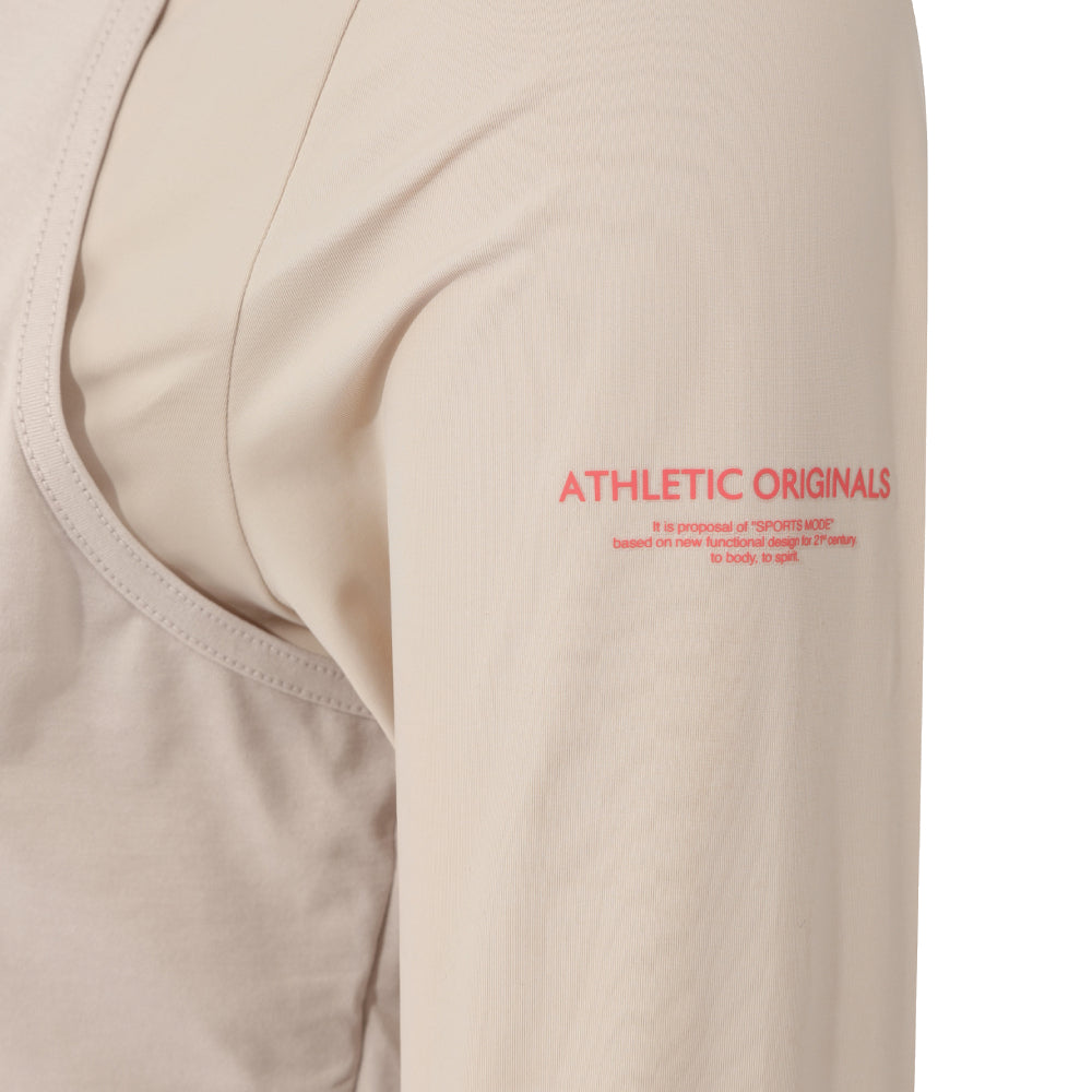 [WOMEN'S RUNNING] LONG-SLEEVE LAYERED T-SHIRT 女士 運動上衣