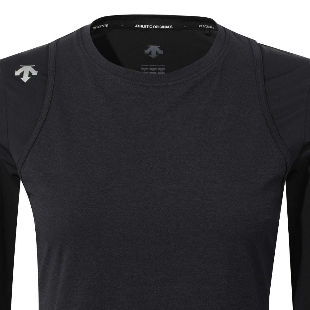 [WOMEN'S RUNNING] LONG-SLEEVE LAYERED T-SHIRT 女士 運動上衣