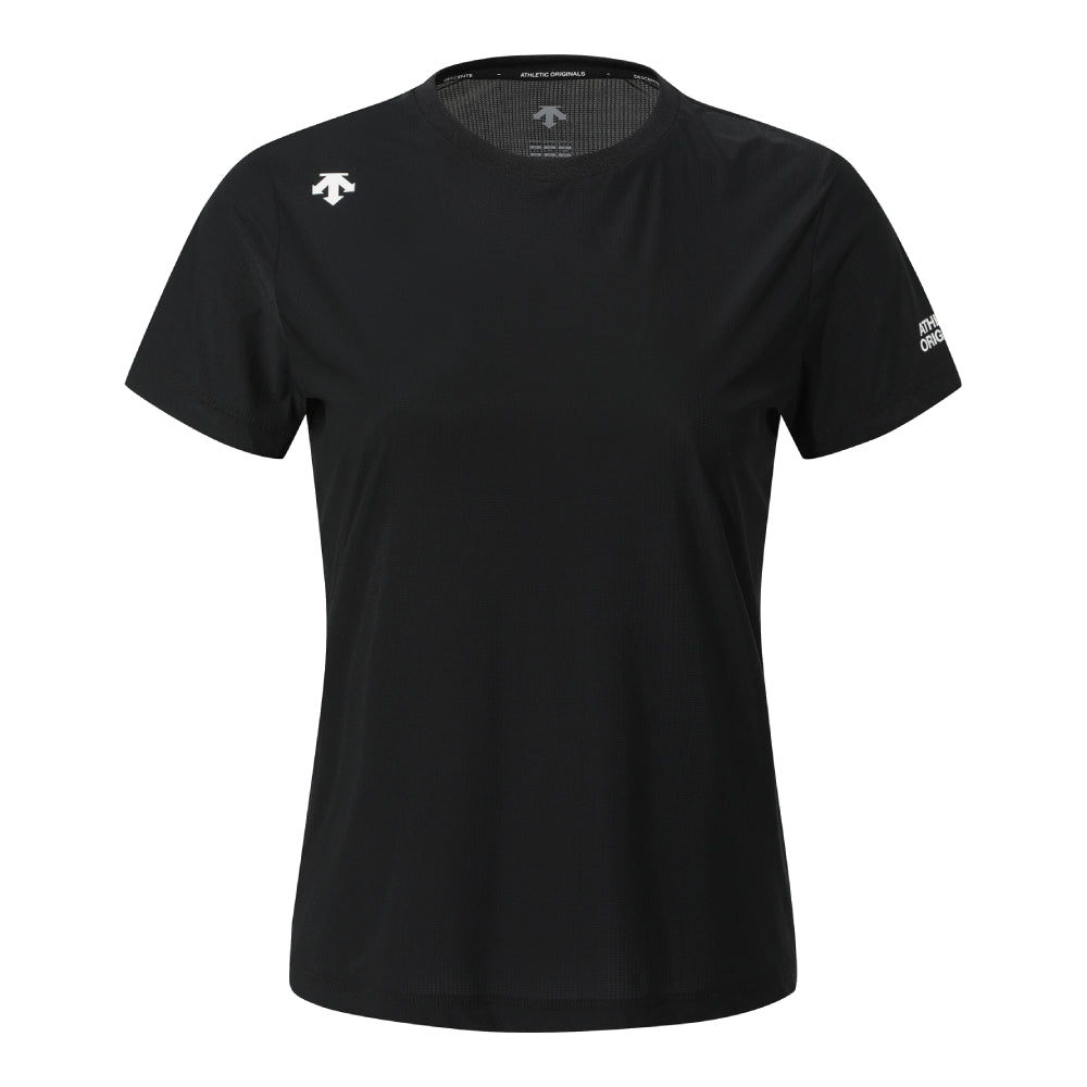 FULL-MESH (OR COLOR-BLOCKED) SHORT-SLEEVE TEE 女士 運動上衣