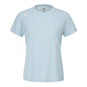 FULL-MESH (OR COLOR-BLOCKED) SHORT-SLEEVE TEE 女士 運動上衣