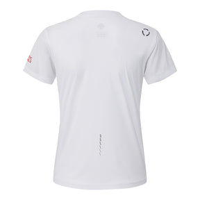 FULL-MESH (OR COLOR-BLOCKED) SHORT-SLEEVE TEE 女士 運動上衣
