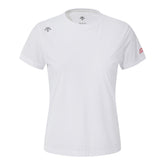 FULL-MESH (OR COLOR-BLOCKED) SHORT-SLEEVE TEE 女士 運動上衣