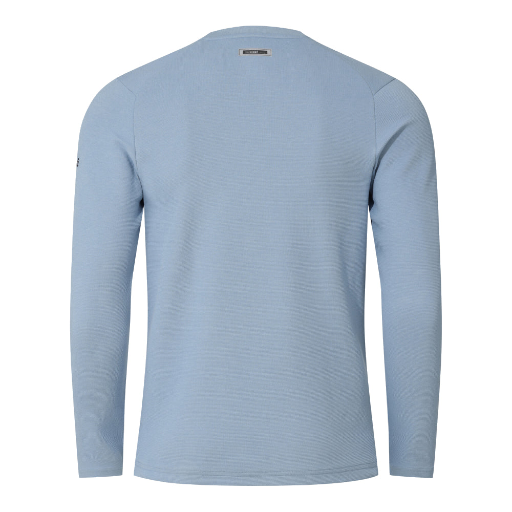 [SWISS SKI] BRUSHED LONG-SLEEVE ROUND T-SHIRT 男士 運動上衣
