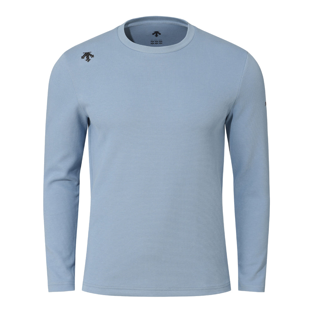[SWISS SKI] BRUSHED LONG-SLEEVE ROUND T-SHIRT 男士 運動上衣