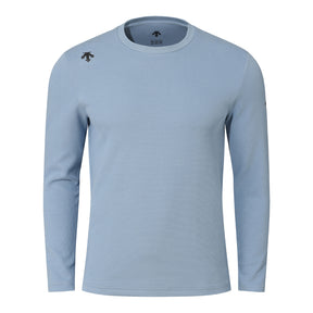 [SWISS SKI] BRUSHED LONG-SLEEVE ROUND T-SHIRT 男士 運動上衣