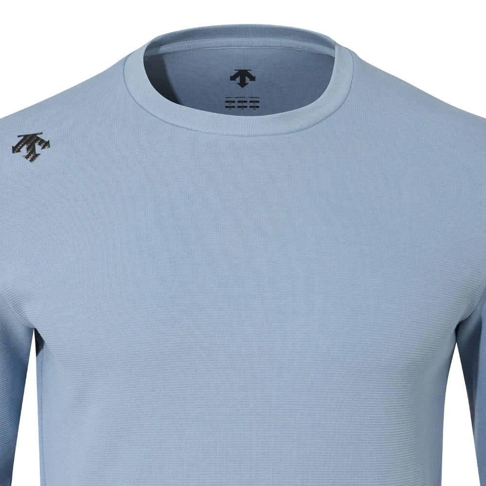 [SWISS SKI] BRUSHED LONG-SLEEVE ROUND T-SHIRT 男士 運動上衣