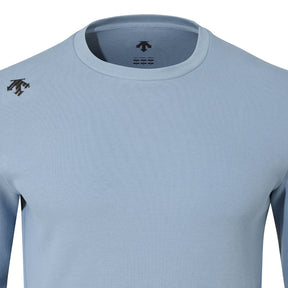 [SWISS SKI] BRUSHED LONG-SLEEVE ROUND T-SHIRT 男士 運動上衣