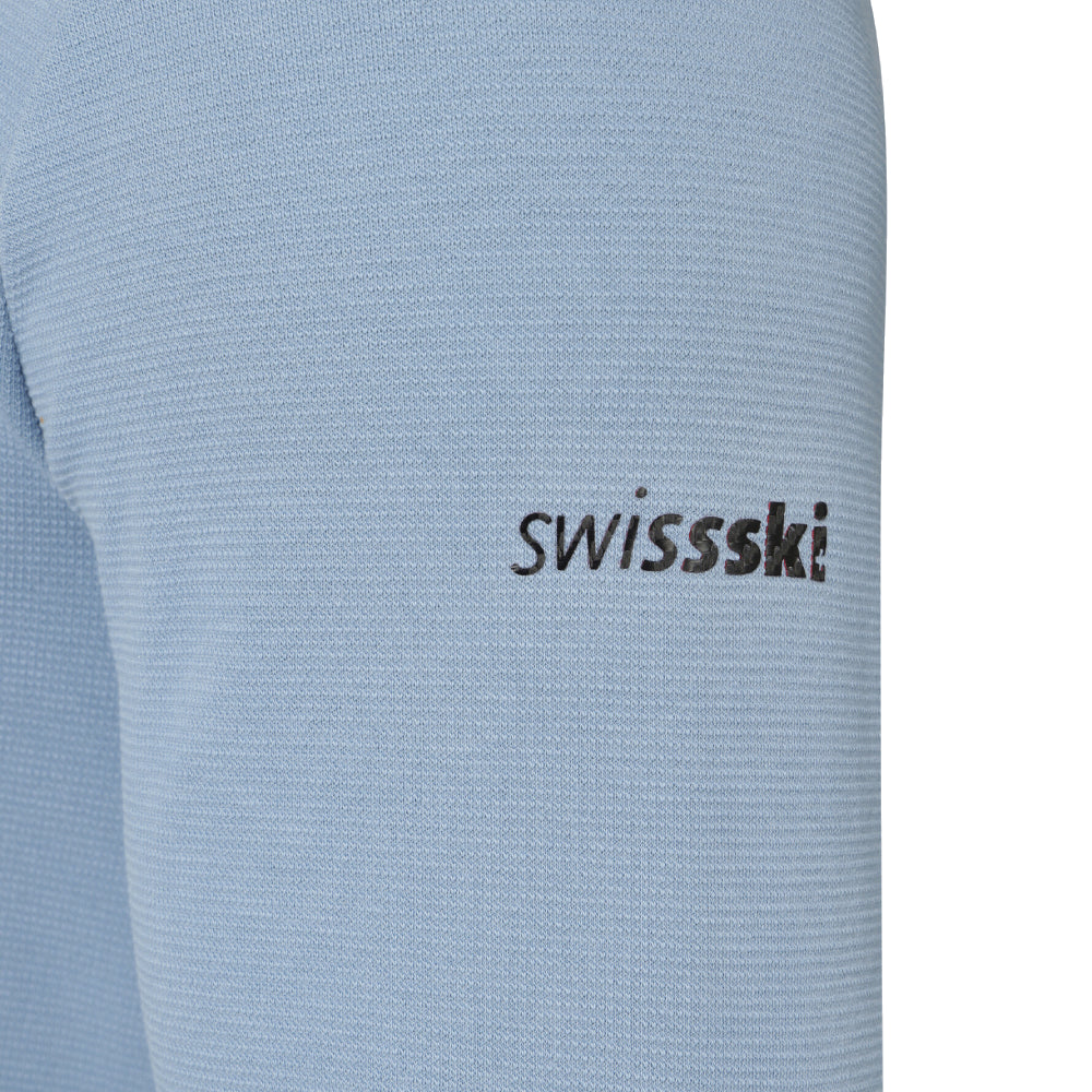 [SWISS SKI] BRUSHED LONG-SLEEVE ROUND T-SHIRT 男士 運動上衣