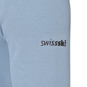 [SWISS SKI] BRUSHED LONG-SLEEVE ROUND T-SHIRT 男士 運動上衣