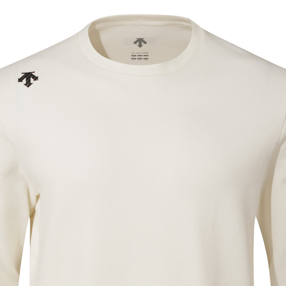 [SWISS SKI] BRUSHED LONG-SLEEVE ROUND T-SHIRT 男士 運動上衣