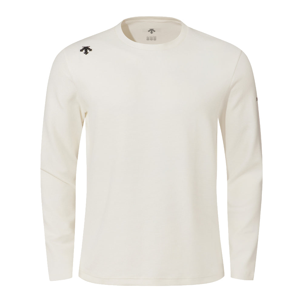 [SWISS SKI] BRUSHED LONG-SLEEVE ROUND T-SHIRT 男士 運動上衣