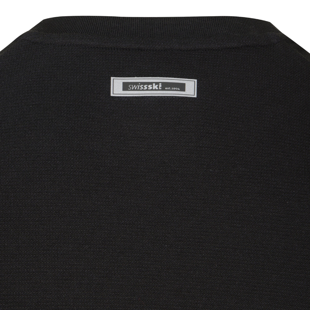 [SWISS SKI] BRUSHED LONG-SLEEVE ROUND T-SHIRT 男士 運動上衣