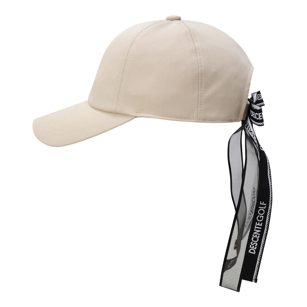 WOMEN'S BASIC DETACHABLE RIBBON BALL CAP  女士 高爾夫球帽