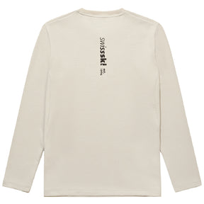 [SWISS SKI] LONG-SLEEVED ROUND T-SHIRT 男士 運動上衣