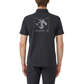 [90TH ANNIVERSARY ITEM] BACK-PRINTED PIQUE SHORT-SLEEVED SHIRT 男士 高爾夫球上衣