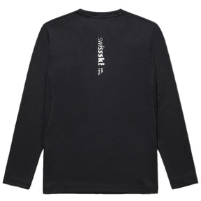 [SWISS SKI] LONG-SLEEVED ROUND T-SHIRT 男士 運動上衣