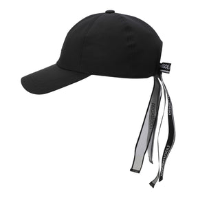 WOMEN'S BASIC DETACHABLE RIBBON BALL CAP  女士 高爾夫球帽