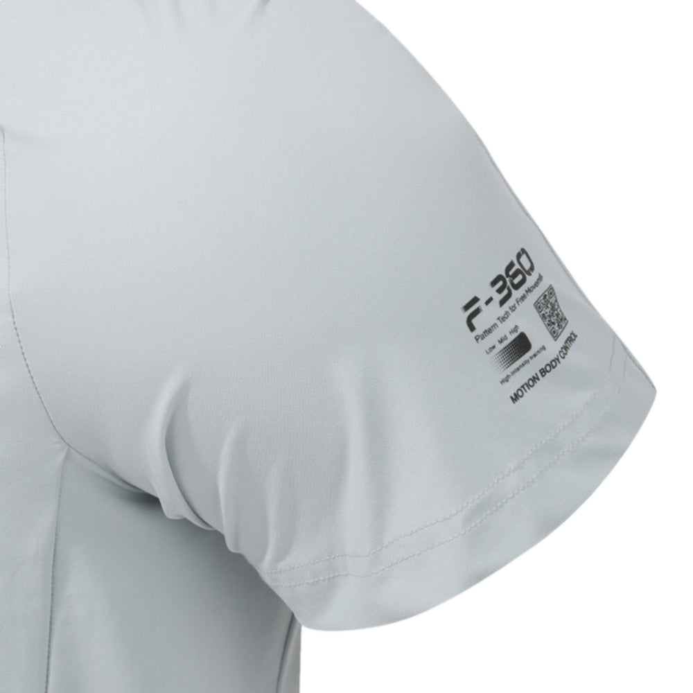 F360 FUNCTIONAL SHORT SLEEVE T-SHIRT 男士MUSCLE SLIM FIT JACQUARD TOP 男士 訓練短袖上衣上衣