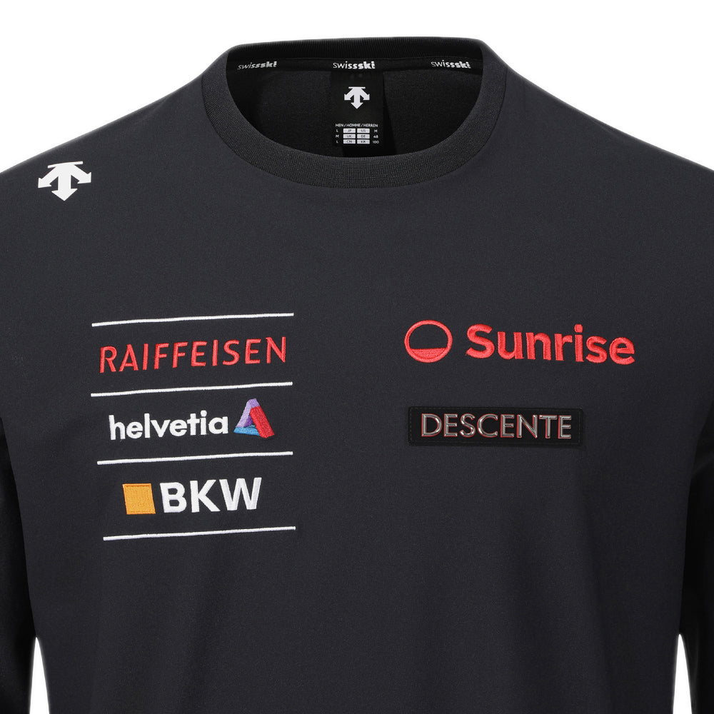 [SWISS SKI] DOUBLE WEAVE STRETCH TRAINING SWEATSHIRT 男士 運動上衣