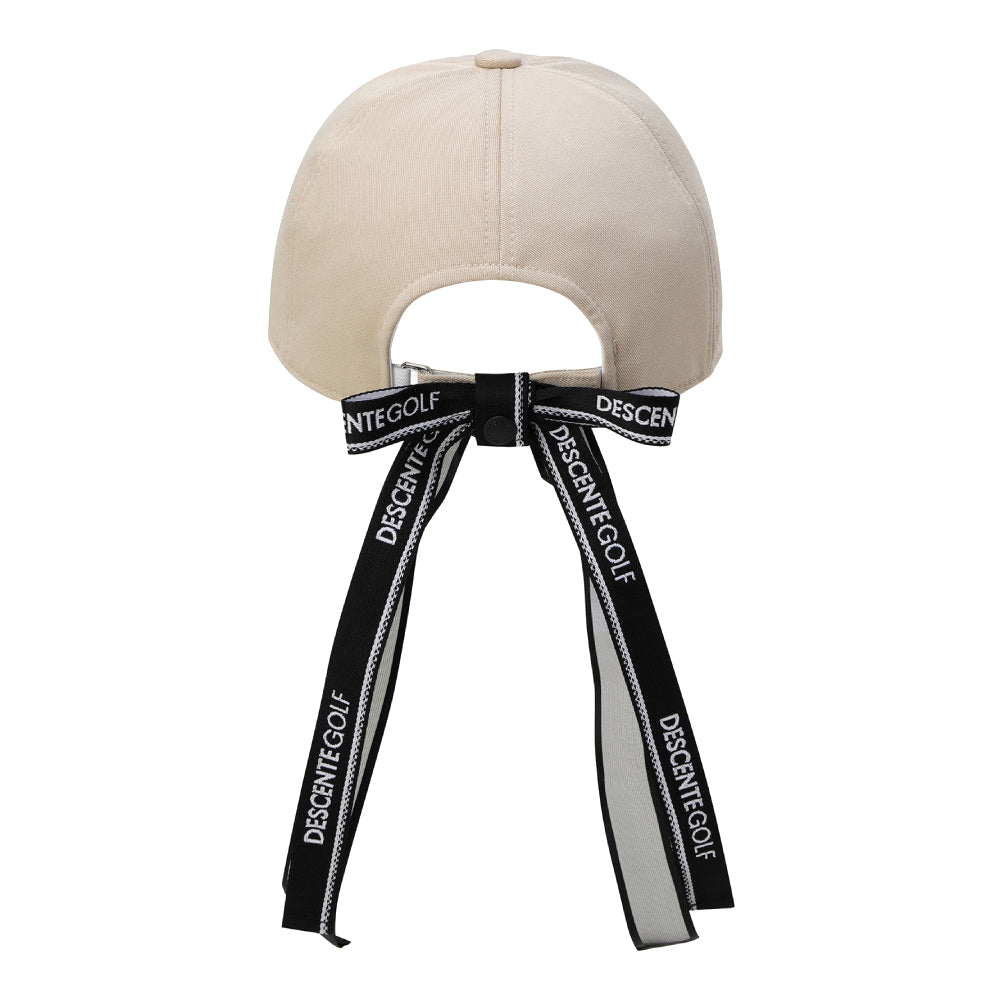 WOMEN'S BASIC DETACHABLE RIBBON BALL CAP  女士 高爾夫球帽