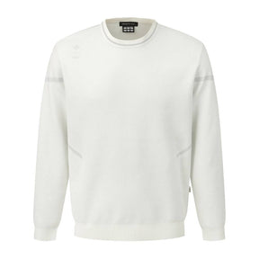 SOLID SINGLE-LAYERED ROUND SWEATER 男士 高爾夫針織衫