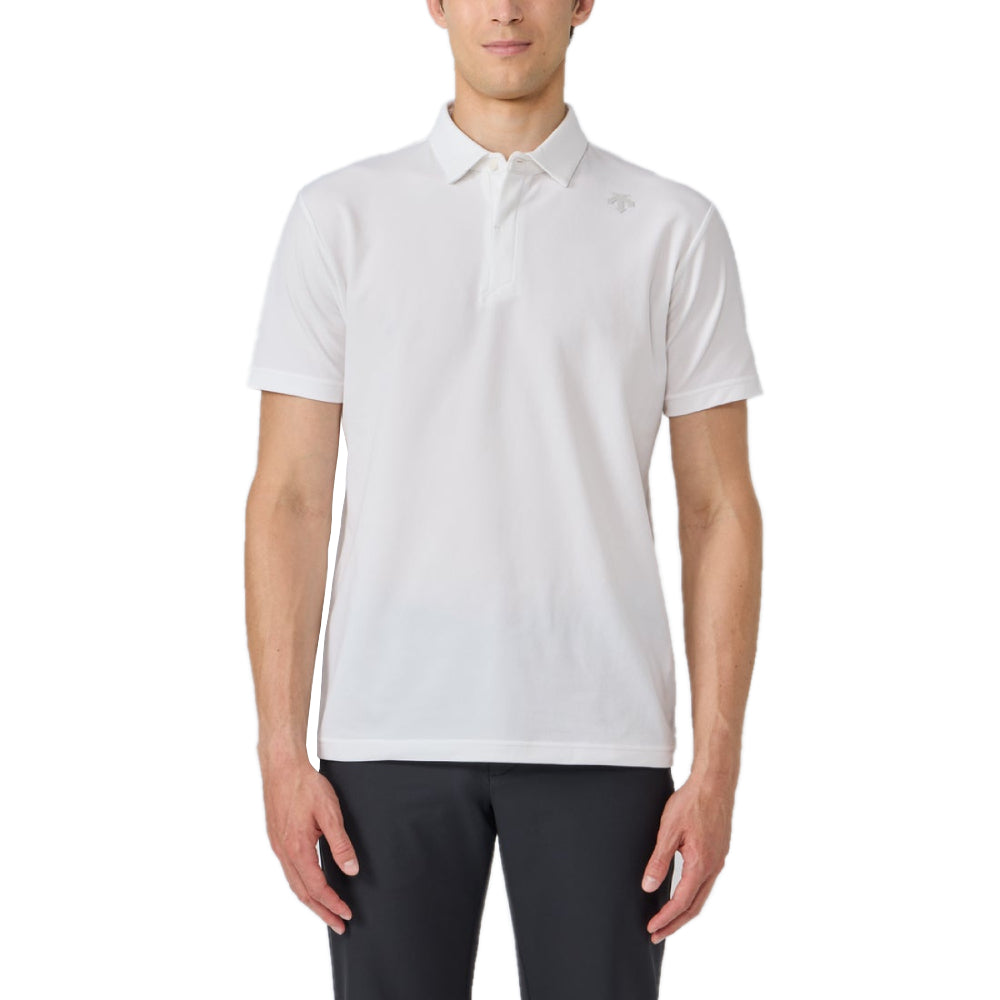 [90TH ANNIVERSARY ITEM] BACK-PRINTED PIQUE SHORT-SLEEVED SHIRT 男士 高爾夫球上衣